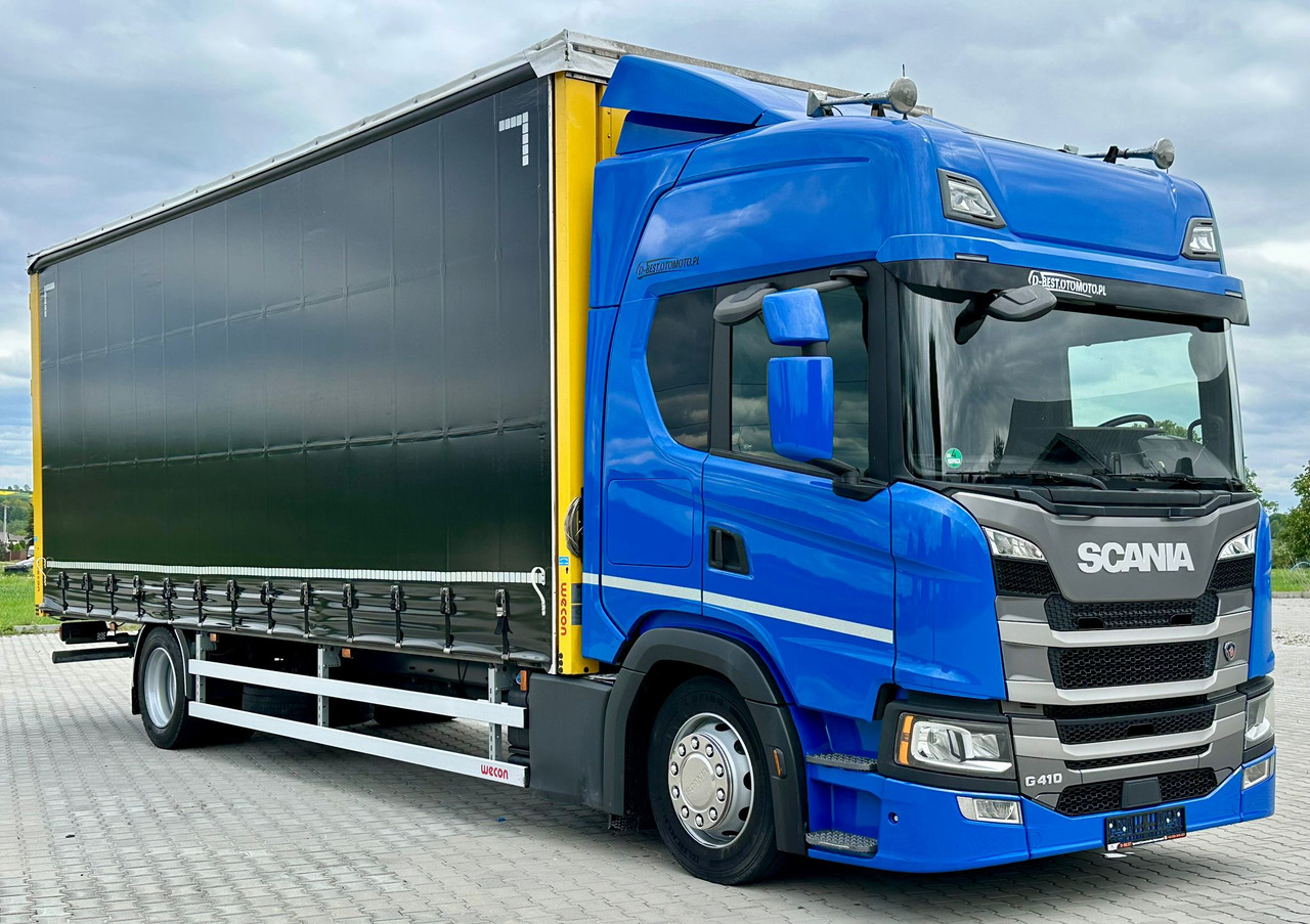 SCANIA G410 / FIRANKA / 20 EUROPALET / SYPIALKA / RETARDER / KLIMA POSTOJOWA / 2020 ROK - משאית וילונות צד: תמונה 1 SCANIA G410 / FIRANKA / 20 EUROPALET / SYPIALKA / RETARDER / KLIMA POSTOJOWA / 2020 ROK - משאית וילונות צד: תמונה 1