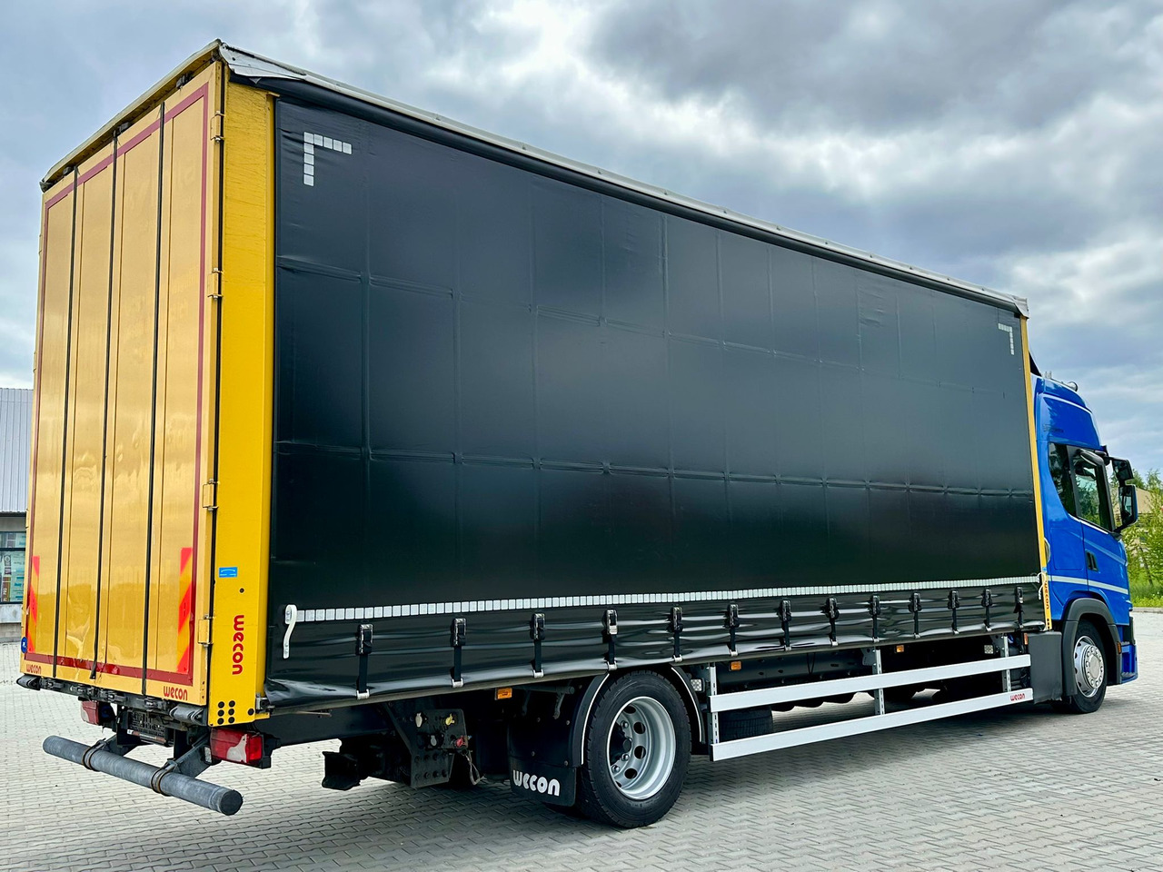 SCANIA G410 / FIRANKA / 20 EUROPALET / SYPIALKA / RETARDER / KLIMA POSTOJOWA / 2020 ROK - משאית וילונות צד: תמונה 4 SCANIA G410 / FIRANKA / 20 EUROPALET / SYPIALKA / RETARDER / KLIMA POSTOJOWA / 2020 ROK - משאית וילונות צד: תמונה 4