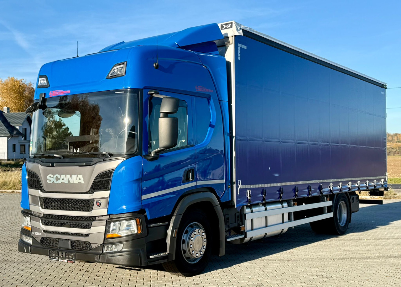 SCANIA P280 / FIRANKA / 20 EUROPALET / SYPIALKA / SILNIK 6 / AUTOMAT - משאית וילונות צד: תמונה 2 SCANIA P280 / FIRANKA / 20 EUROPALET / SYPIALKA / SILNIK 6 / AUTOMAT - משאית וילונות צד: תמונה 2