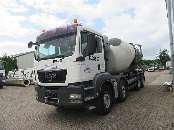 2009 MAN MIXER TRUCK 10M3 8x4 - משאית מערבלת בטון: תמונה 1 2009 MAN MIXER TRUCK 10M3 8x4 - משאית מערבלת בטון: תמונה 1