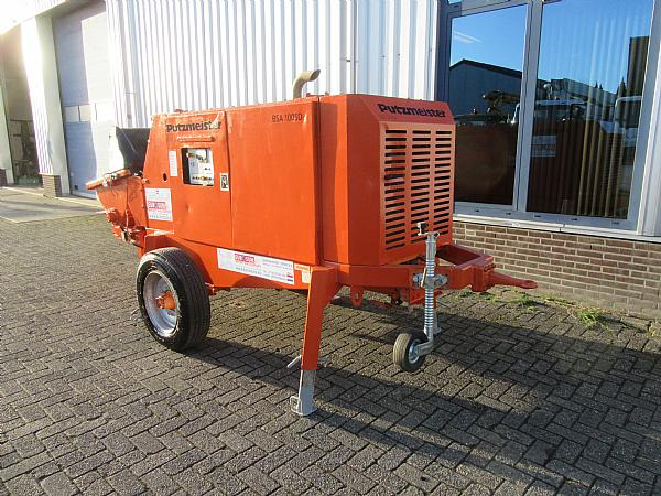 2014 PUTZMEISTER BSA 1005 DC concrete pump - משאבת בטון נייחת: תמונה 3 2014 PUTZMEISTER BSA 1005 DC concrete pump - משאבת בטון נייחת: תמונה 3