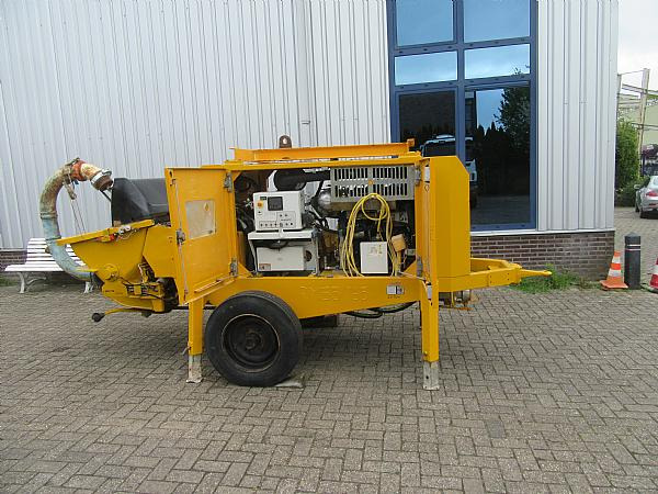 2014 PUTZMEISTER BSA 1005 DC- concrete pump. - משאבת בטון נייחת: תמונה 3 2014 PUTZMEISTER BSA 1005 DC- concrete pump. - משאבת בטון נייחת: תמונה 3