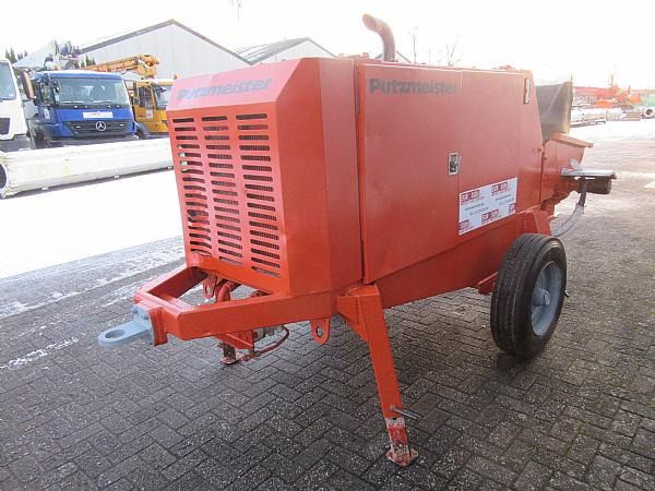 2014 PUTZMEISTER BSA1005 DC trailer mounted. - משאבת בטון נייחת: תמונה 3 2014 PUTZMEISTER BSA1005 DC trailer mounted. - משאבת בטון נייחת: תמונה 3