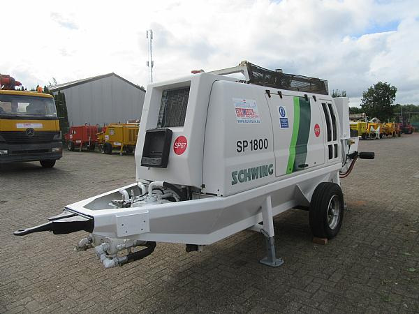 2014 SCHWING BP 1800 D -129 KW static pump - משאבת בטון נייחת: תמונה 4 2014 SCHWING BP 1800 D -129 KW static pump - משאבת בטון נייחת: תמונה 4