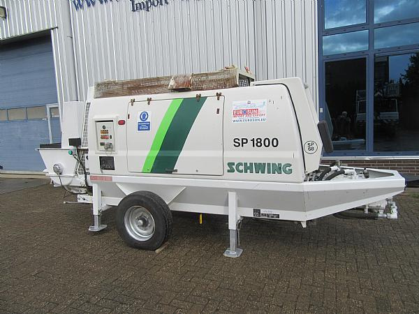 2014 SCHWING BP 1800 D -129 KW static pump - משאבת בטון נייחת: תמונה 2 2014 SCHWING BP 1800 D -129 KW static pump - משאבת בטון נייחת: תמונה 2