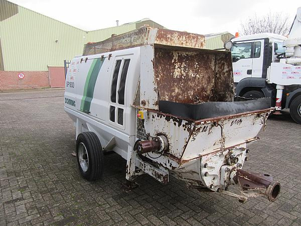 2014 SCHWING SP1800 D 129KW trailer pump - משאבת בטון נייחת: תמונה 5 2014 SCHWING SP1800 D 129KW trailer pump - משאבת בטון נייחת: תמונה 5