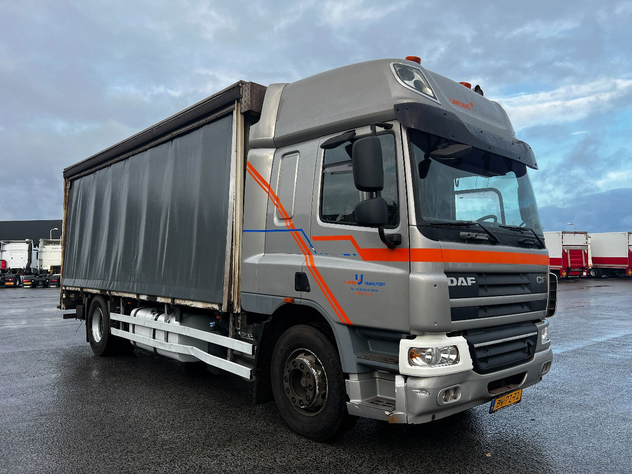 DAF CF 75.250 SC, Euro 5 - משאית וילונות צד: תמונה 2 DAF CF 75.250 SC, Euro 5 - משאית וילונות צד: תמונה 2