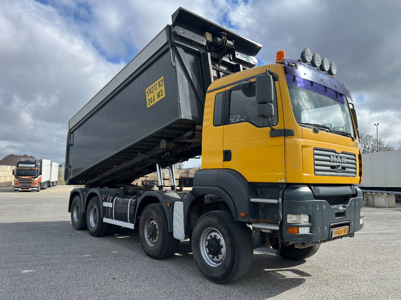MAN TGA 41.430 TGA 39.430 8x8, full steel, Manual - מזהיר: תמונה 4 MAN TGA 41.430 TGA 39.430 8x8, full steel, Manual - מזהיר: תמונה 4