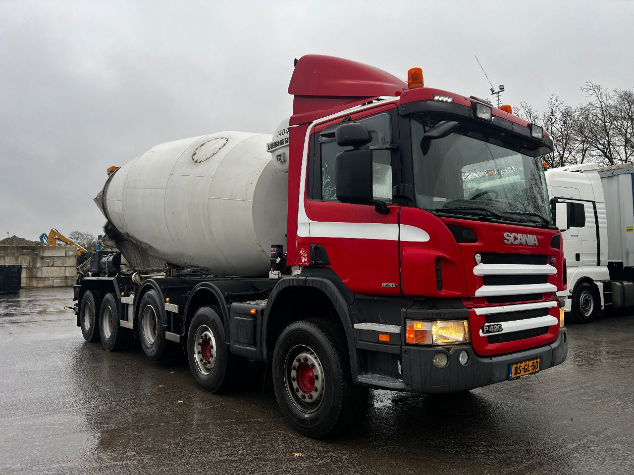 Scania P420 10x4, 15m3 Liebherr, full steel - משאית מערבלת בטון: תמונה 2 Scania P420 10x4, 15m3 Liebherr, full steel - משאית מערבלת בטון: תמונה 2