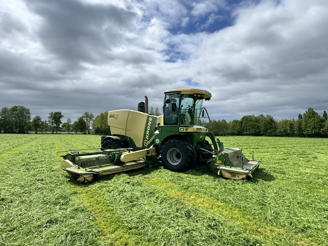 Krone Big M 420 CV - מכסחה: תמונה 4 Krone Big M 420 CV - מכסחה: תמונה 4