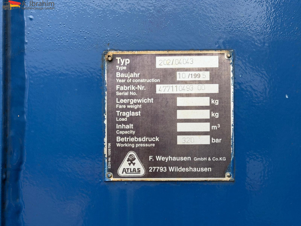 Atlas 202/04043 320 bar | Knickarm | Video Vorhanden - משאית הרמת וו: תמונה 2 Atlas 202/04043 320 bar | Knickarm | Video Vorhanden - משאית הרמת וו: תמונה 2