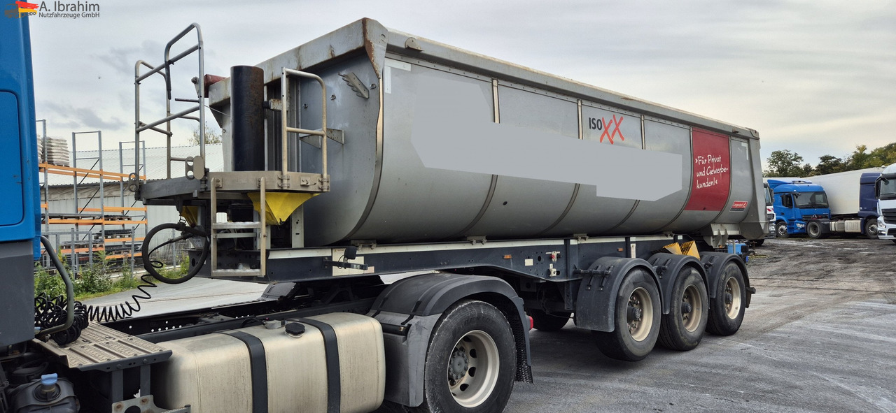 Langendorf SKS-HS 24/30 Isomulde, Liftachse, Scheibenbremse, Stahlmulde - סמיטריילר עם מזהיר: תמונה 1 Langendorf SKS-HS 24/30 Isomulde, Liftachse, Scheibenbremse, Stahlmulde - סמיטריילר עם מזהיר: תמונה 1