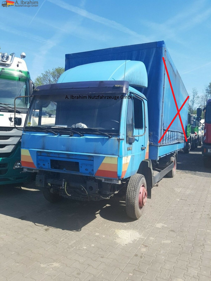 MAN L2000 8.143 fahrbereit, Motor, Getriebe ok, Ohne Plane - משאית וילונות צד: תמונה 3 MAN L2000 8.143 fahrbereit, Motor, Getriebe ok, Ohne Plane - משאית וילונות צד: תמונה 3