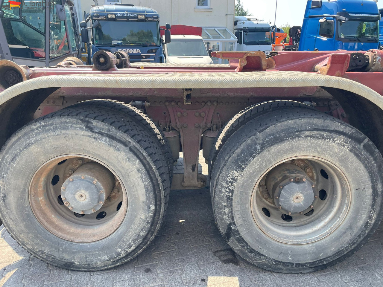 Mercedes-Benz 2643 6x4 | Blatt Luft | Meiller Haken, mp1 - משאית הרמת וו: תמונה 5 Mercedes-Benz 2643 6x4 | Blatt Luft | Meiller Haken, mp1 - משאית הרמת וו: תמונה 5