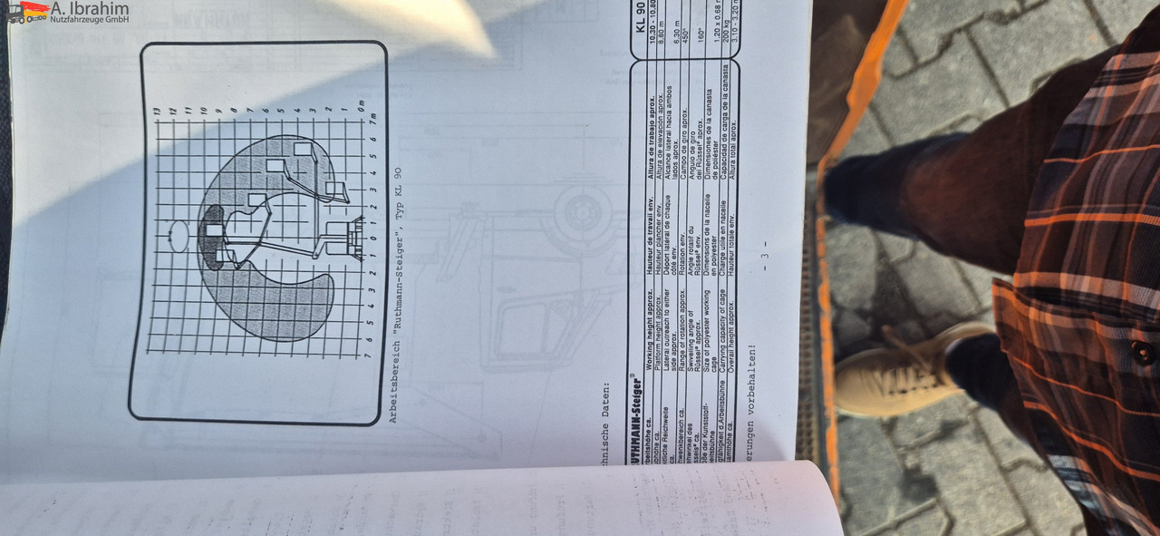 Mercedes-Benz 410D Ruthmann KL 90 Topzustand UVV gültig - פלטפורמה אווירית מותקנת על משאית: תמונה 4 Mercedes-Benz 410D Ruthmann KL 90 Topzustand UVV gültig - פלטפורמה אווירית מותקנת על משאית: תמונה 4