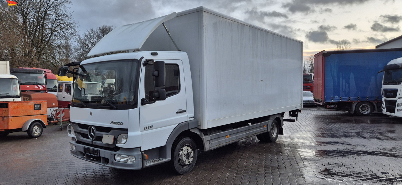 Mercedes-Benz 816L LBW, Blatt gefedert - כלי רכב מסחרי עם תיבה: תמונה 1 Mercedes-Benz 816L LBW, Blatt gefedert - כלי רכב מסחרי עם תיבה: תמונה 1
