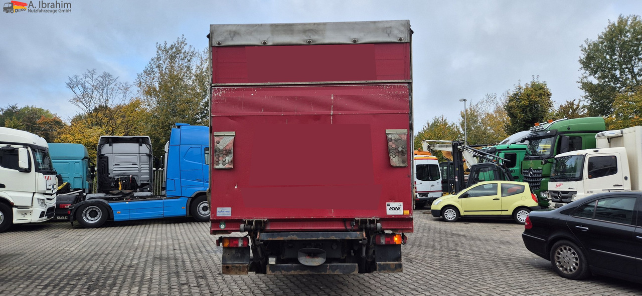 כלי רכב מסחרי עם וילונות צד Mercedes-Benz Atego 823 LBW | Radstand 4900 mm | 7.2 m Pritsche Klima | 3 Pedals: תמונה 12