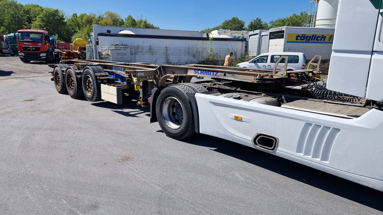 Schmitz SCF 24G Slider - סמיטריילר מוביל מכולות/ החלפת גוף: תמונה 1 Schmitz SCF 24G Slider - סמיטריילר מוביל מכולות/ החלפת גוף: תמונה 1