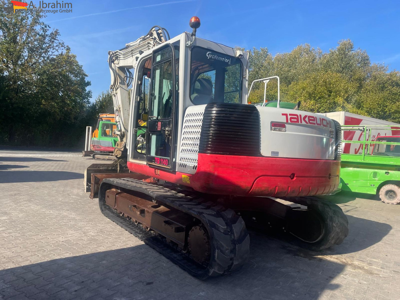 הַחכָּרָה Takeuchi TB 1140 14 Ton | Schnellwechsler | Schwenkfunktion | Klima | 5x Löffel | Radio Takeuchi TB 1140 14 Ton | Schnellwechsler | Schwenkfunktion | Klima | 5x Löffel | Radio: תמונה 10 הַחכָּרָה Takeuchi TB 1140 14 Ton | Schnellwechsler | Schwenkfunktion | Klima | 5x Löffel | Radio Takeuchi TB 1140 14 Ton | Schnellwechsler | Schwenkfunktion | Klima | 5x Löffel | Radio: תמונה 10