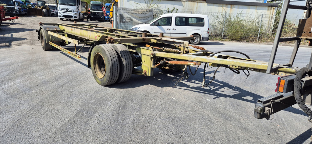 Wecon AW 218 LZ verzinkter Rahem - קרון נגרר מוביל מכולות/ החלפת גוף: תמונה 5 Wecon AW 218 LZ verzinkter Rahem - קרון נגרר מוביל מכולות/ החלפת גוף: תמונה 5