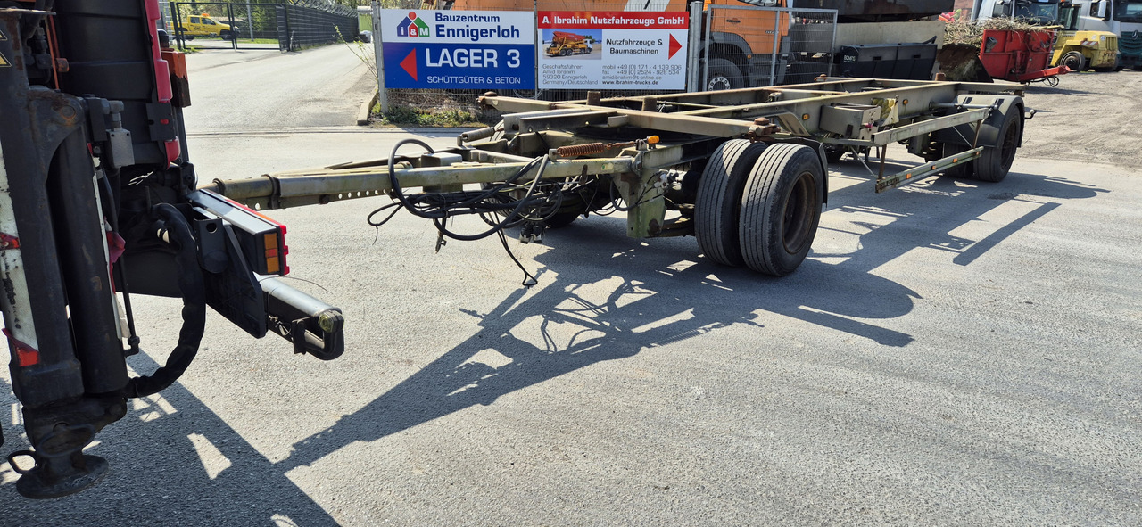 Wecon AW 218 LZ verzinkter Rahmen - קרון נגרר מוביל מכולות/ החלפת גוף: תמונה 1 Wecon AW 218 LZ verzinkter Rahmen - קרון נגרר מוביל מכולות/ החלפת גוף: תמונה 1