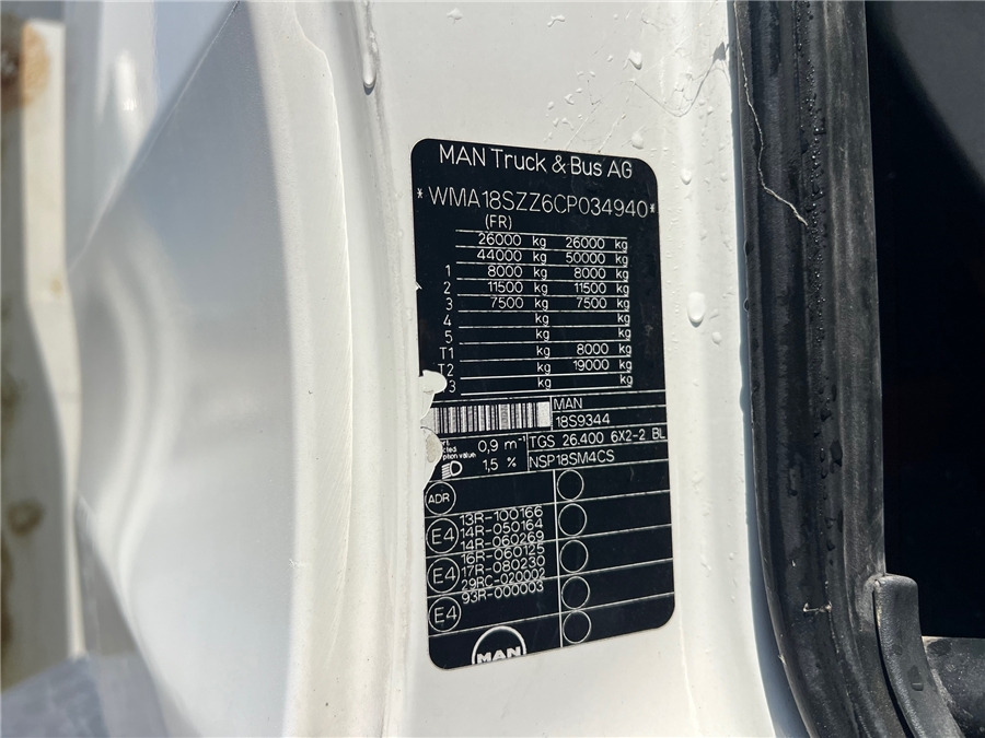 משאית צד נופל/ שטוחה, משאית מנוף MAN TGS 26/400: תמונה 18