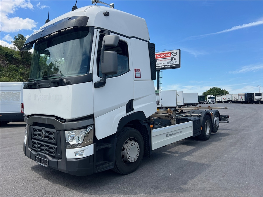 Renault T430 - משאית צד נופל/ שטוחה: תמונה 1 Renault T430 - משאית צד נופל/ שטוחה: תמונה 1