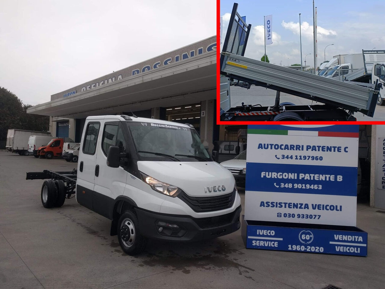 כלי רכב מסחרי מזהיר, כלי רכב מסחרי קומבי IVECO DAILY 35C18: תמונה 1