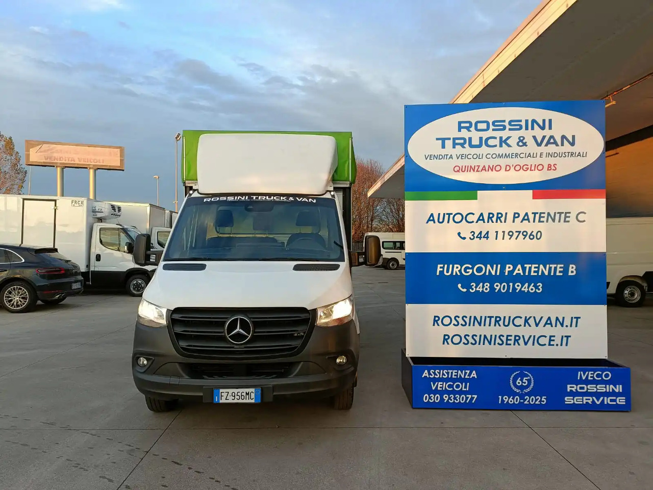 MERCEDES BENZ SPRINTER 416 160 CV - כלי רכב מסחרי עם וילונות צד: תמונה 2 MERCEDES BENZ SPRINTER 416 160 CV - כלי רכב מסחרי עם וילונות צד: תמונה 2