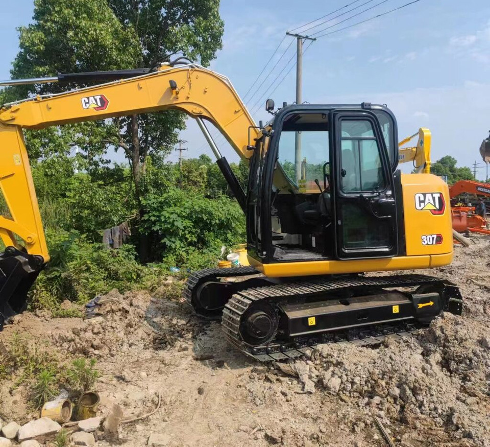 מחפר סורק Caterpillar 307E: תמונה 6