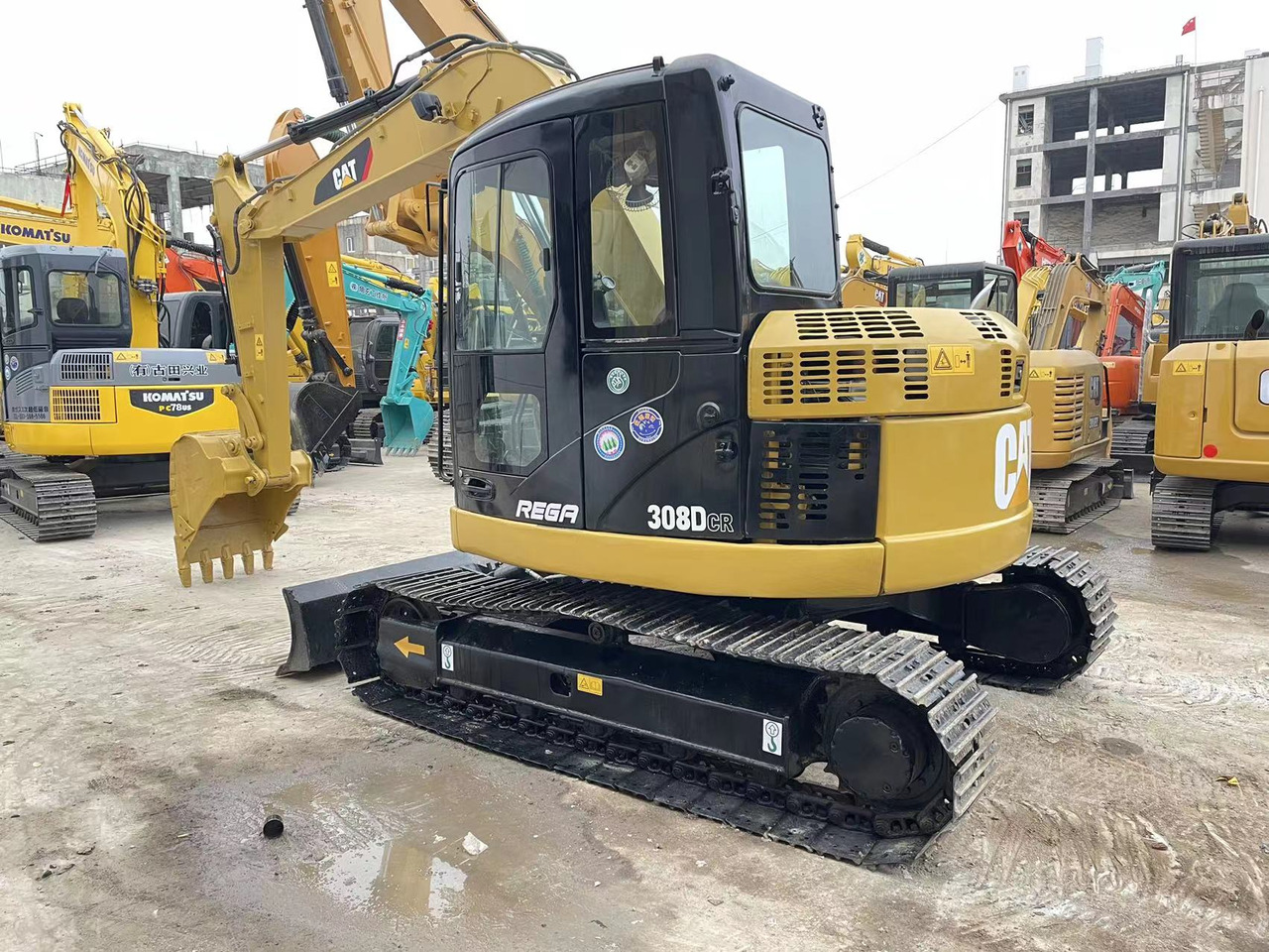 Caterpillar 308D CR - מיני מחפר: תמונה 4 Caterpillar 308D CR - מיני מחפר: תמונה 4