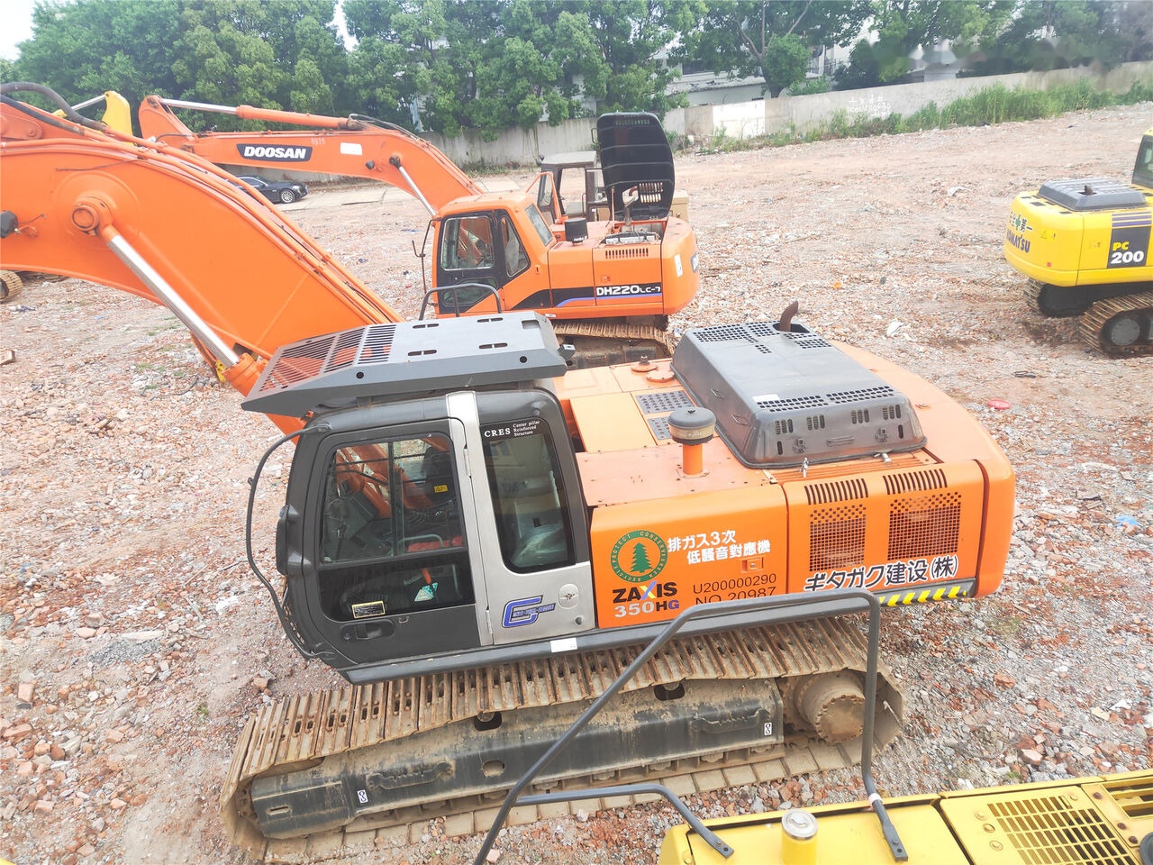 Hitachi ZX350H-3G - מחפר סורק: תמונה 2 Hitachi ZX350H-3G - מחפר סורק: תמונה 2