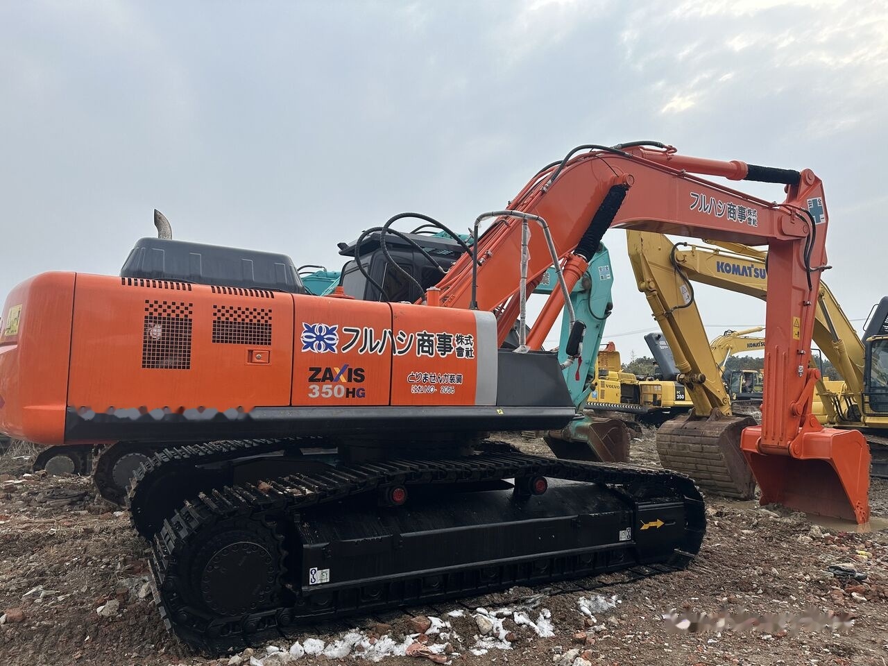 Hitachi ZX350HG - מחפר סורק: תמונה 5 Hitachi ZX350HG - מחפר סורק: תמונה 5