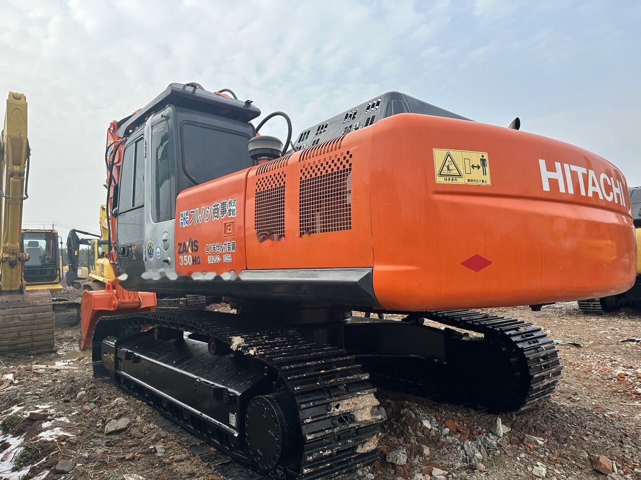 Hitachi ZX350HG - מחפר סורק: תמונה 1 Hitachi ZX350HG - מחפר סורק: תמונה 1