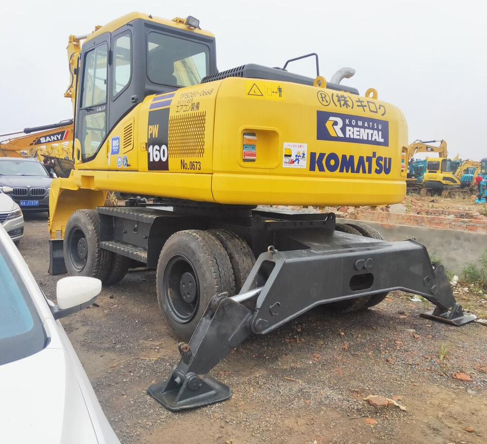 Komatsu PW160 - מחפר סורק: תמונה 4 Komatsu PW160 - מחפר סורק: תמונה 4