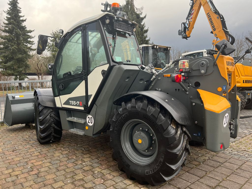 Liebherr T 55-7S - מפעיל טלסקופי: תמונה 1 Liebherr T 55-7S - מפעיל טלסקופי: תמונה 1
