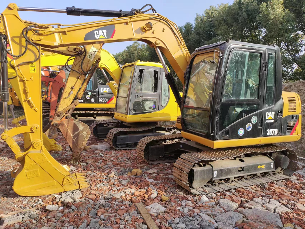 CATERPILLAR 307D - מיני מחפר: תמונה 2 CATERPILLAR 307D - מיני מחפר: תמונה 2