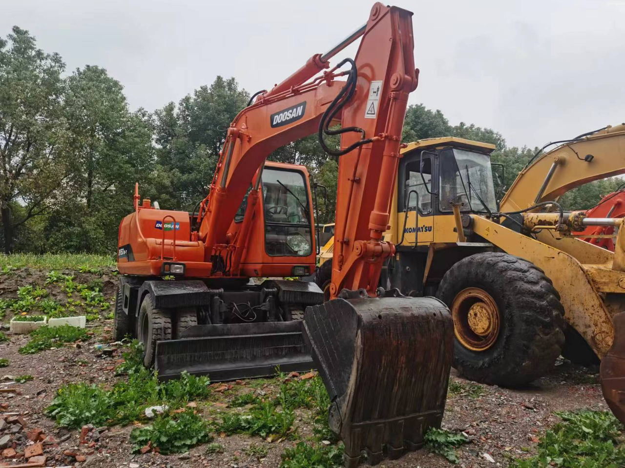 DOOSAN DH150W-7 - מחפר גלגלים: תמונה 1 DOOSAN DH150W-7 - מחפר גלגלים: תמונה 1