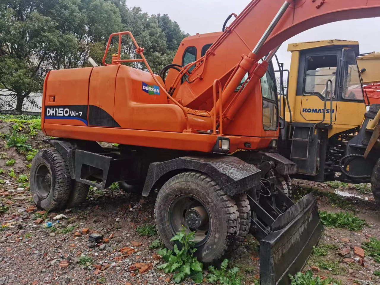 DOOSAN DH150W-7 - מחפר גלגלים: תמונה 4 DOOSAN DH150W-7 - מחפר גלגלים: תמונה 4