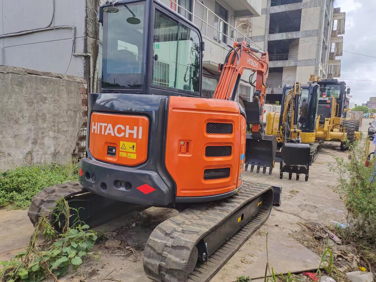 HITACHI ZX55 USR-5A - מיני מחפר: תמונה 3 HITACHI ZX55 USR-5A - מיני מחפר: תמונה 3