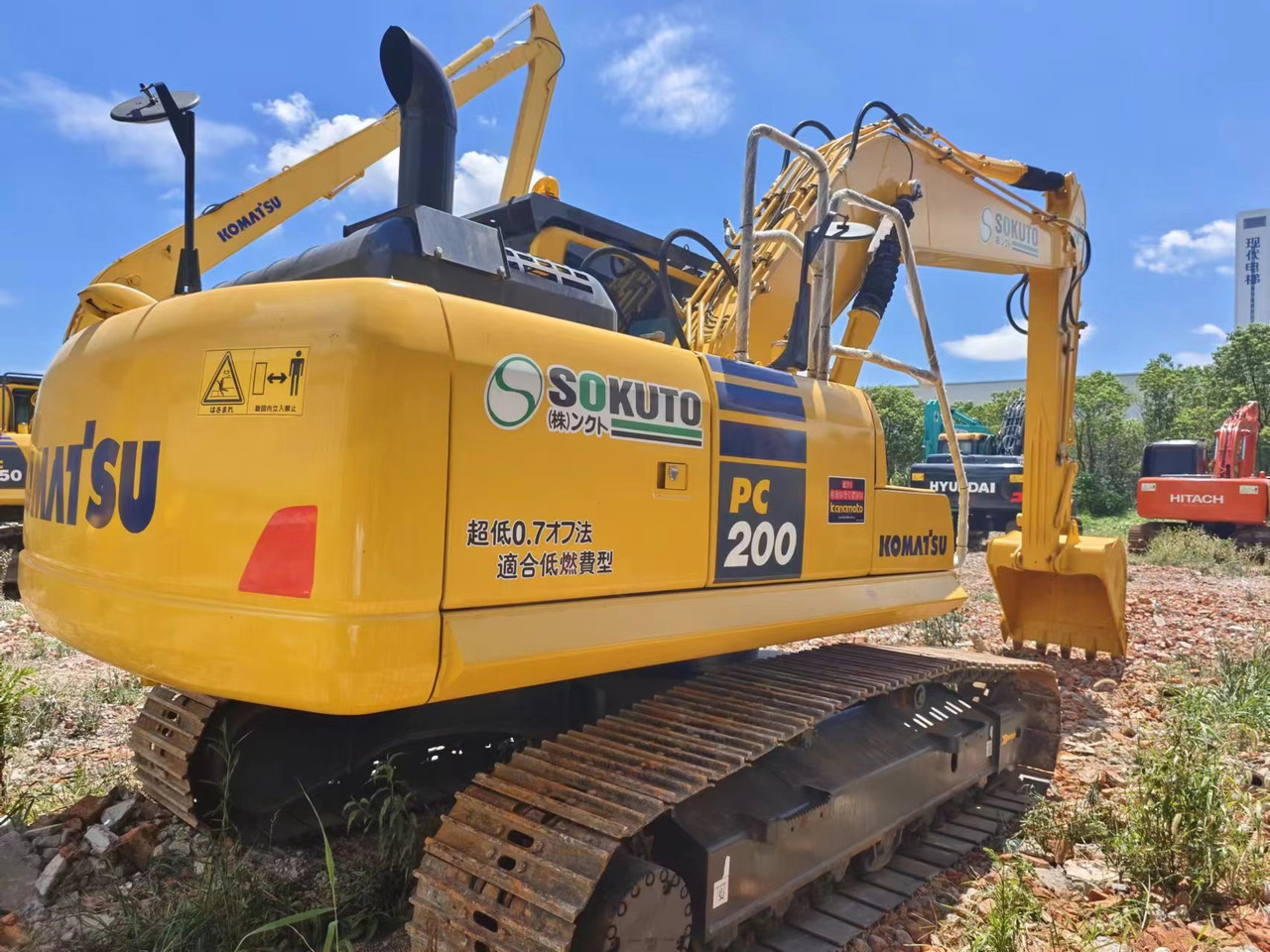 KOMATSU PC200-8N1 surplus Japan PC55 PC60-7 PC200-7 PC200-8 - מחפר סורק: תמונה 3 KOMATSU PC200-8N1 surplus Japan PC55 PC60-7 PC200-7 PC200-8 - מחפר סורק: תמונה 3