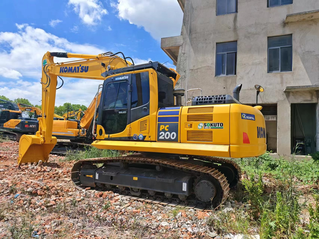 KOMATSU PC200-8N1 surplus Japan PC55 PC60-7 PC200-7 PC200-8 - מחפר סורק: תמונה 1 KOMATSU PC200-8N1 surplus Japan PC55 PC60-7 PC200-7 PC200-8 - מחפר סורק: תמונה 1