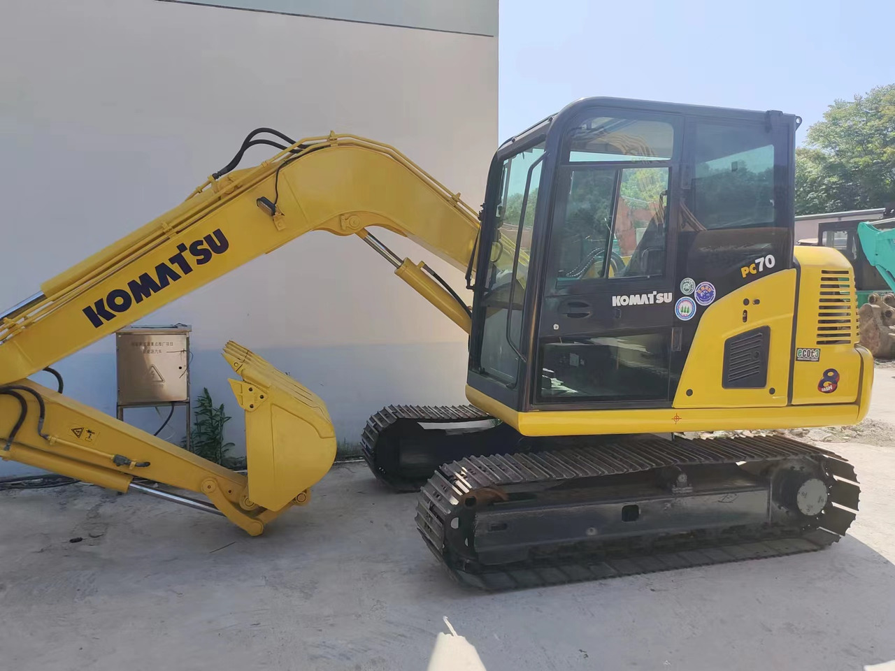 KOMATSU PC70-8 - מיני מחפר: תמונה 2 KOMATSU PC70-8 - מיני מחפר: תמונה 2