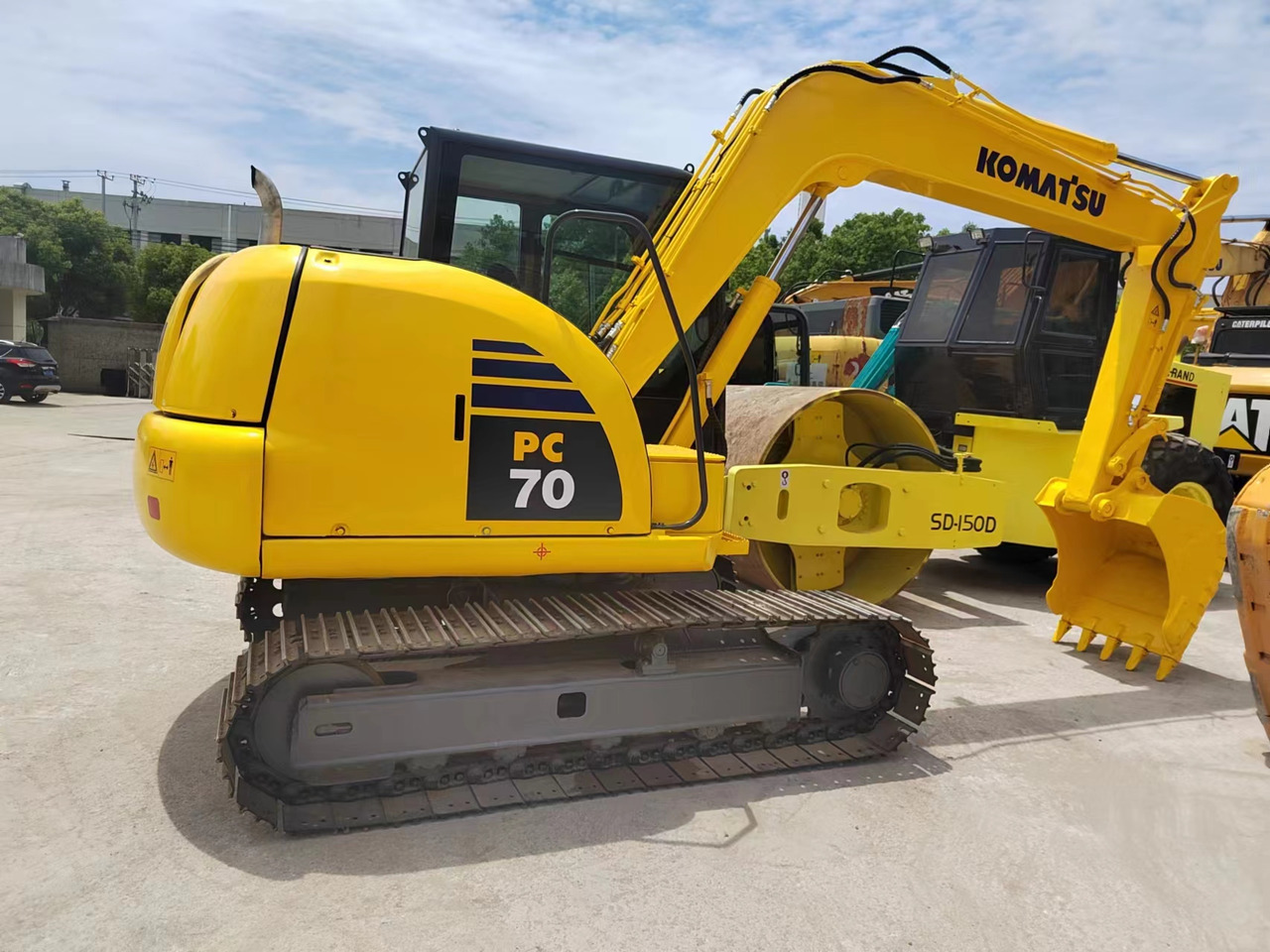 KOMATSU PC70-8 - מחפר סורק: תמונה 2 KOMATSU PC70-8 - מחפר סורק: תמונה 2