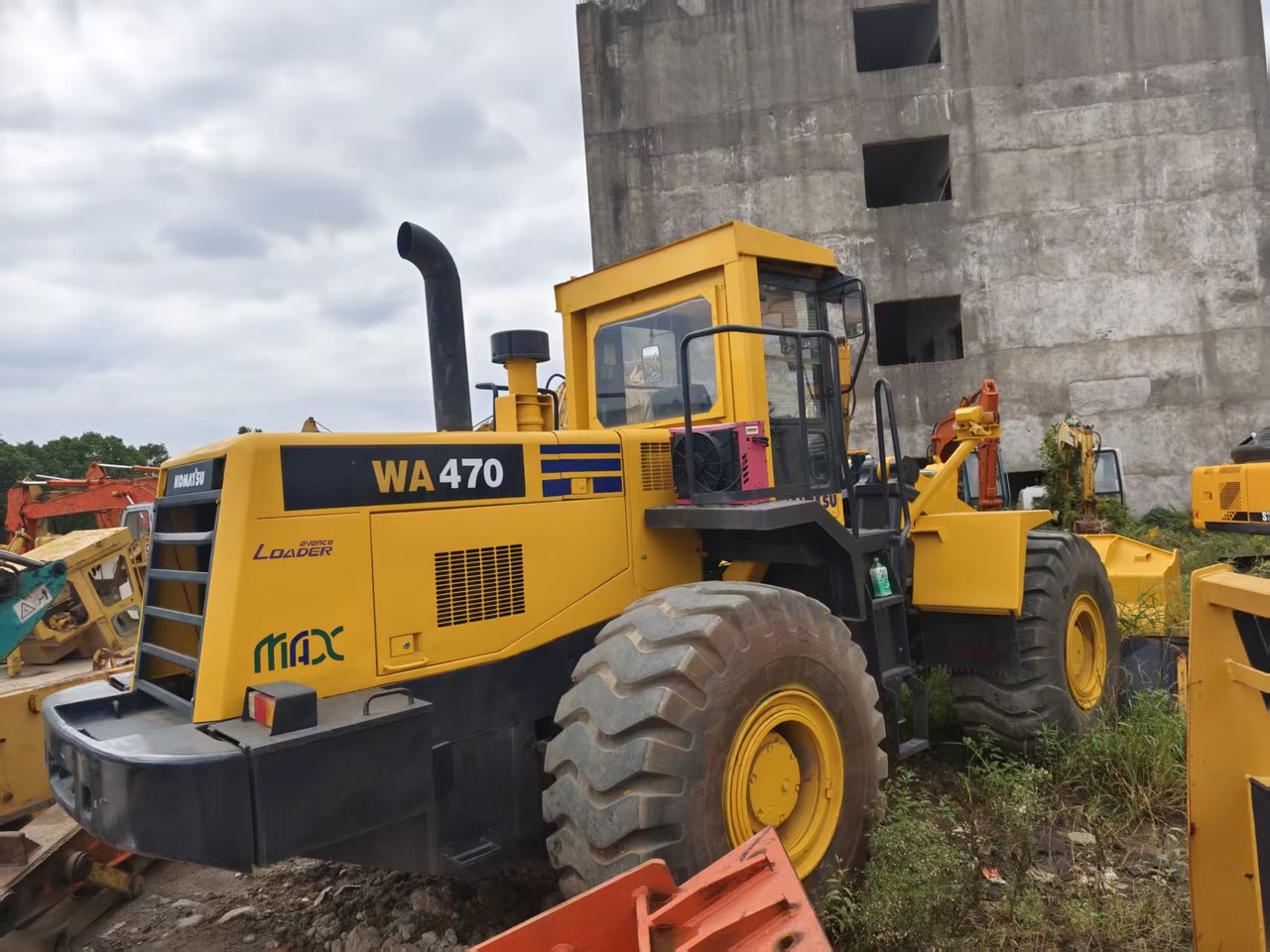 KOMATSU WA470 - מעמיס גלגלים: תמונה 2 KOMATSU WA470 - מעמיס גלגלים: תמונה 2