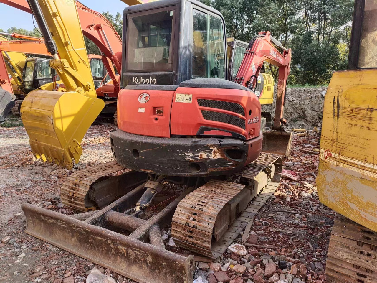 KUBOTA KX155-5 - מיני מחפר: תמונה 3 KUBOTA KX155-5 - מיני מחפר: תמונה 3