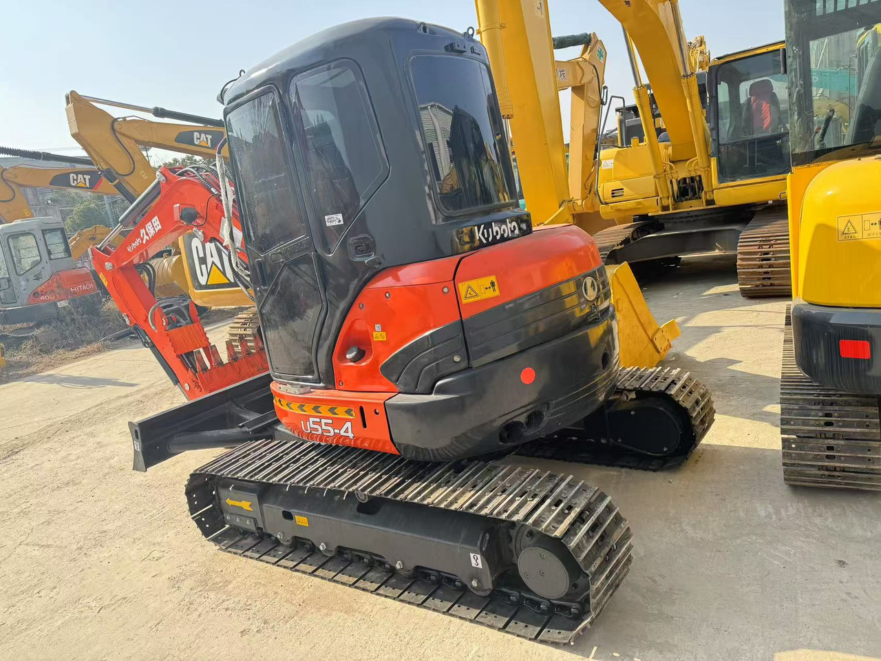 KUBOTA U55-4 - מיני מחפר: תמונה 2 KUBOTA U55-4 - מיני מחפר: תמונה 2