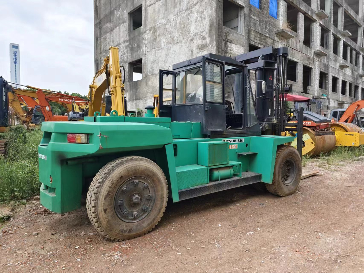 MITSUBISHI 16ton diesel forklift Japan made - מלגזת סולר: תמונה 4 MITSUBISHI 16ton diesel forklift Japan made - מלגזת סולר: תמונה 4