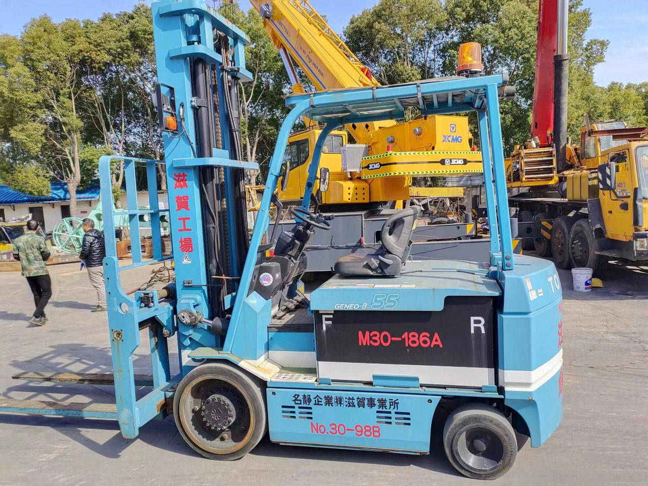 TOYOTA 7FBCU55 electric forklift from Japan original - מלגזה חשמלית: תמונה 1 TOYOTA 7FBCU55 electric forklift from Japan original - מלגזה חשמלית: תמונה 1