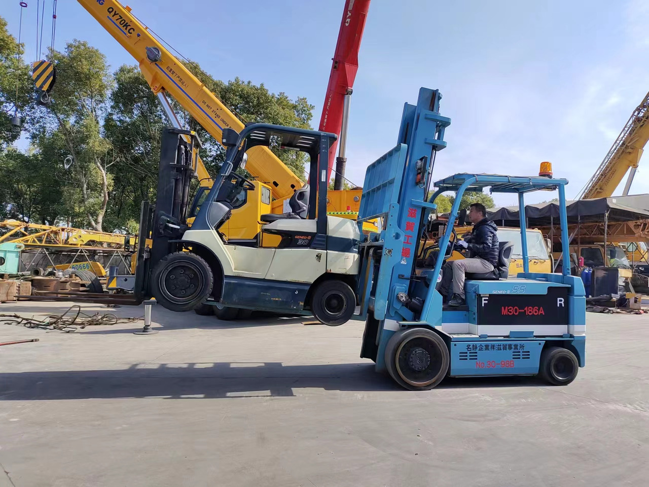 TOYOTA 7FBCU55 electric forklift from Japan original - מלגזה חשמלית: תמונה 4 TOYOTA 7FBCU55 electric forklift from Japan original - מלגזה חשמלית: תמונה 4